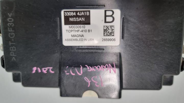 2018, Nissan, Navara, NP300, 4WD Transfer Control Module, 04/15-2023