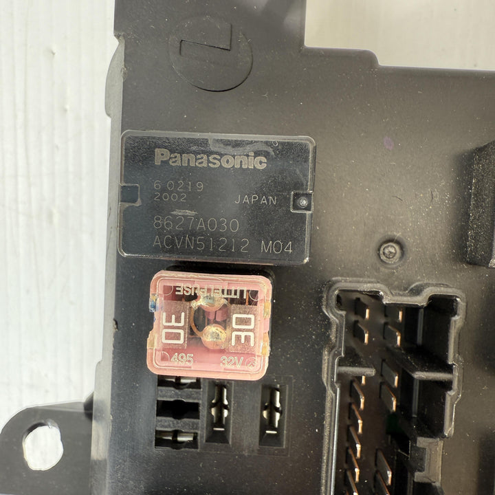 -
  
  Mitsubishi
  Lancer
  
  Interior Fuse Box
  L8637003A