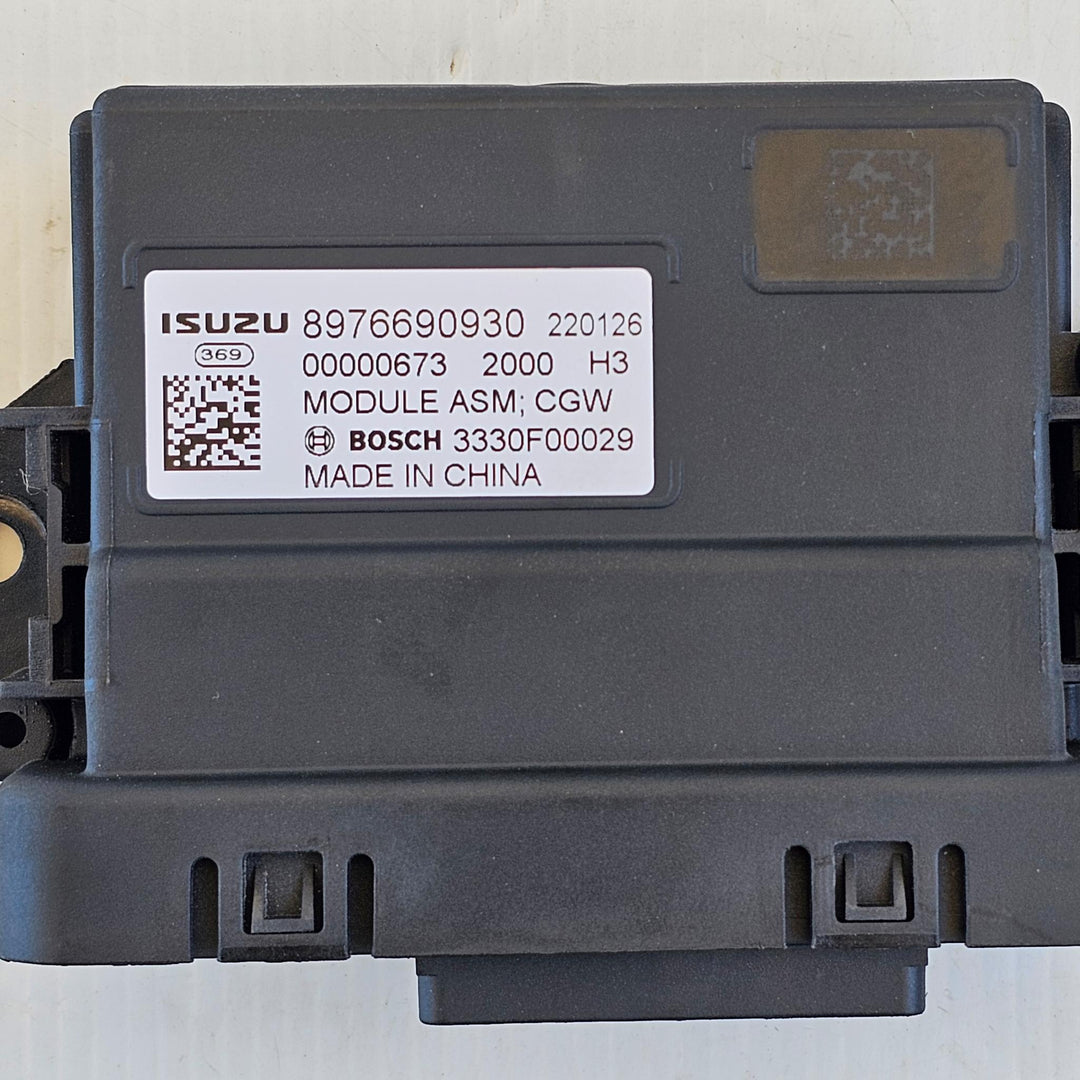 2022 Isuzu MU-X - Electronic Module PN: 8976690930