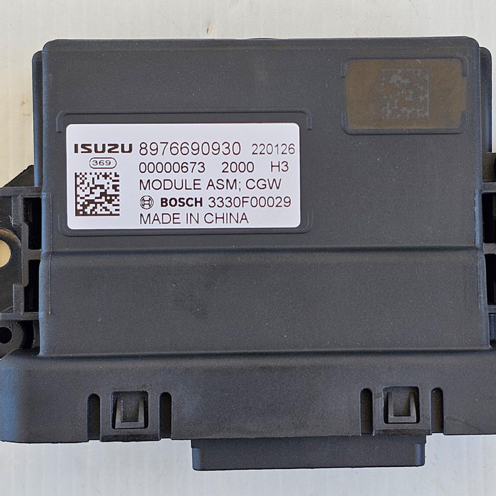 2022 Isuzu MU-X - Electronic Module PN: 8976690930