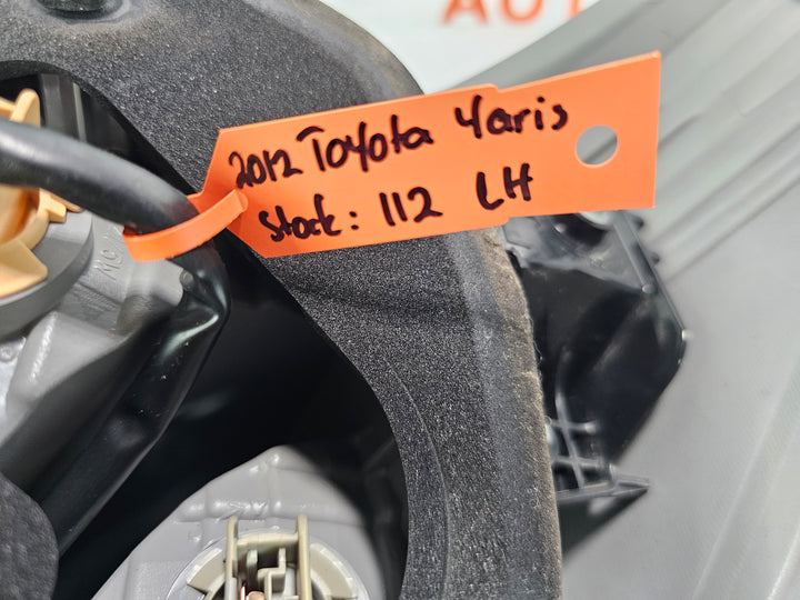 2012, Toyota, Yaris, YRS, NCP131R, Left Taillight