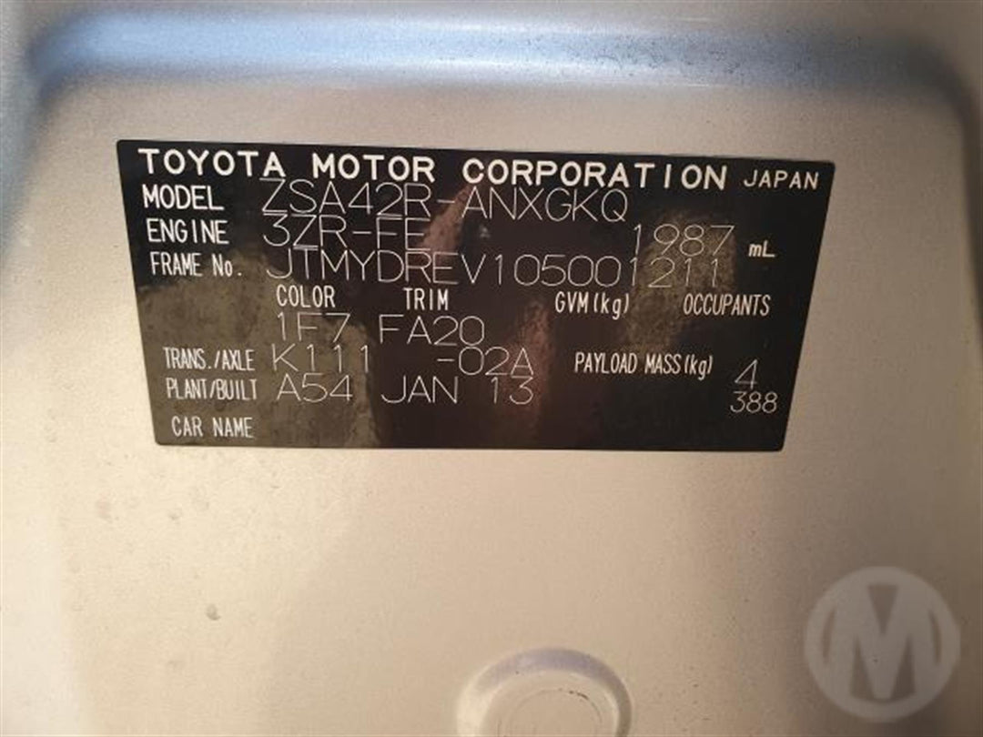 2013, Toyota, Rav 4 A4, GXL