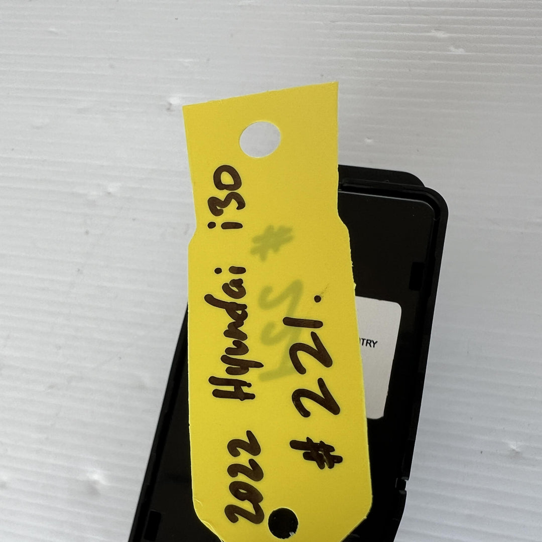 2022 Hyundai i30 PD - Traction Control Switch PN: 93701G3640TRY