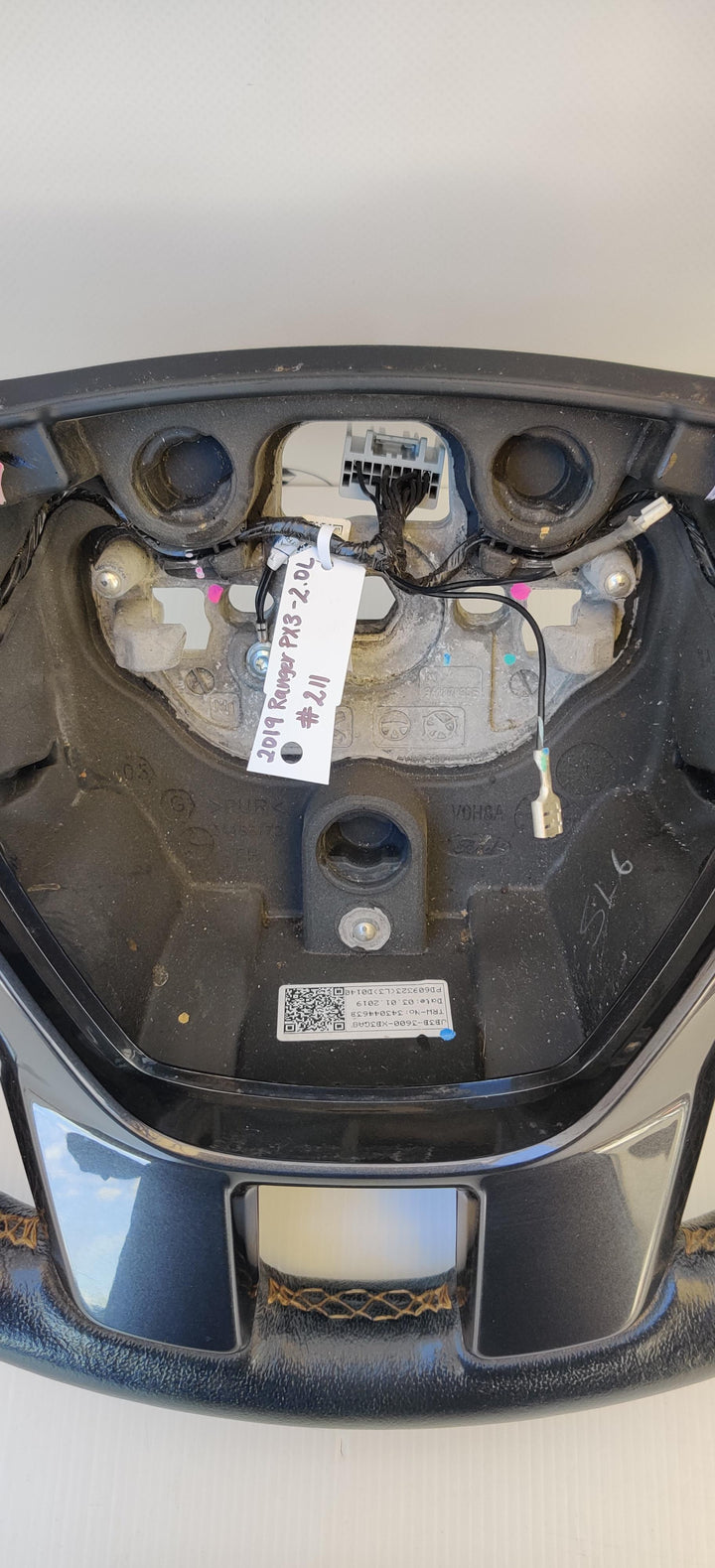2015 -
  2019
  Ford
  Ranger
  Wildtrak
  Steering Wheel