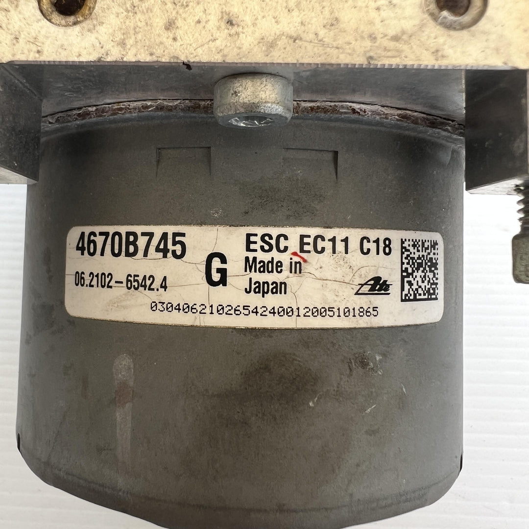 2015 -
  2021
  Mitsubishi
  Outlander
  Black Edition
  ABS Pump/Modulator
  4670B745