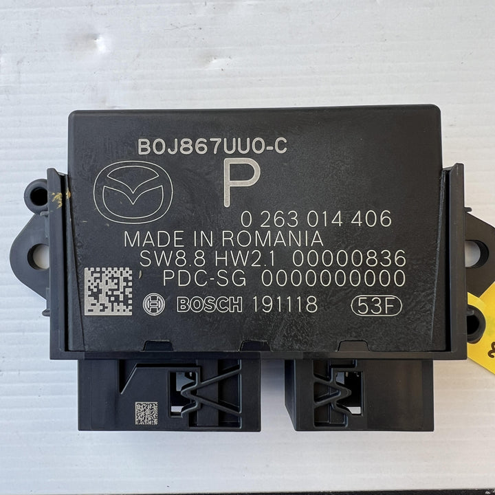 2021 Mazda Mazda3 BP - Parking Assistant Module PN: B0J867UU0C