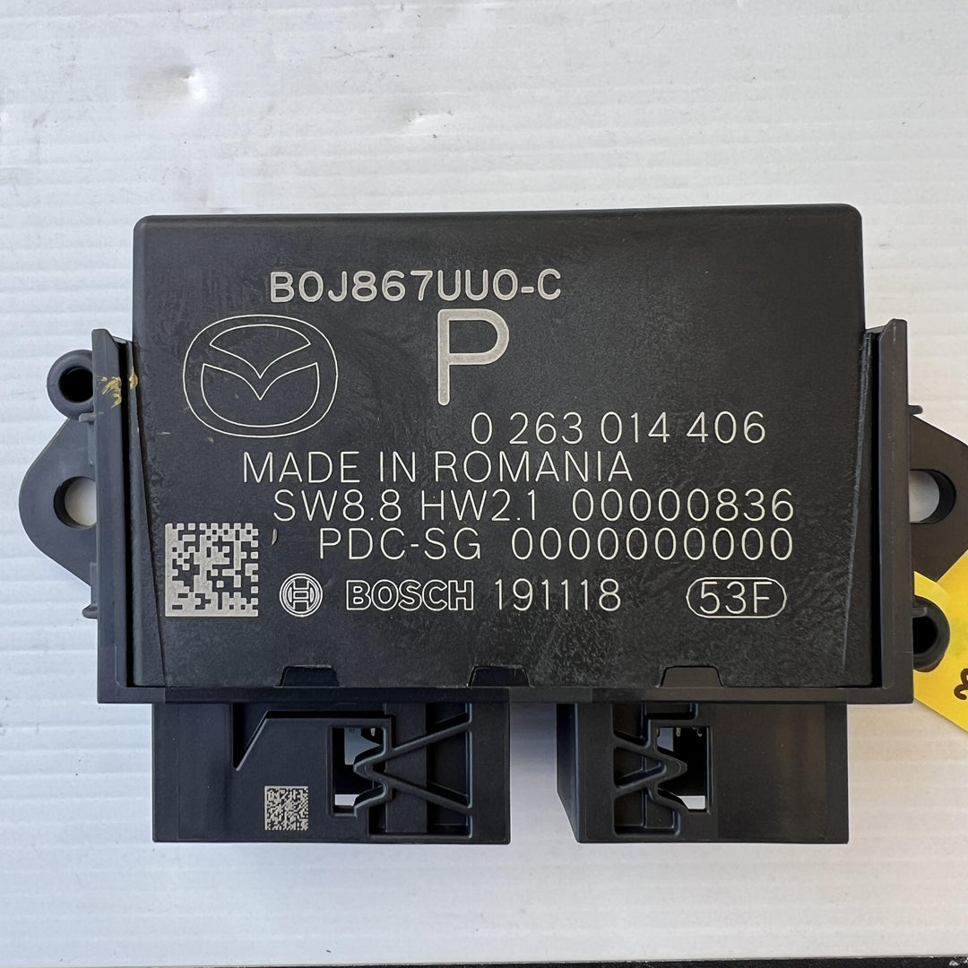 2021 Mazda Mazda3 BP - Parking Assistant Module PN: B0J867UU0C