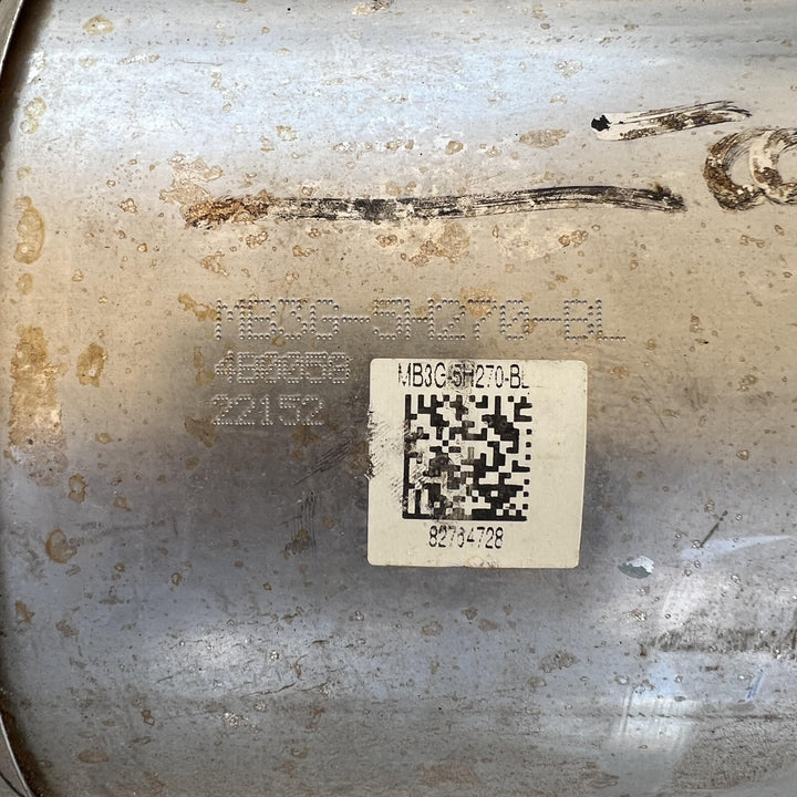 2022 Ford Ranger RA - Particulate Filter/DPF PN: MB3G5H270BL