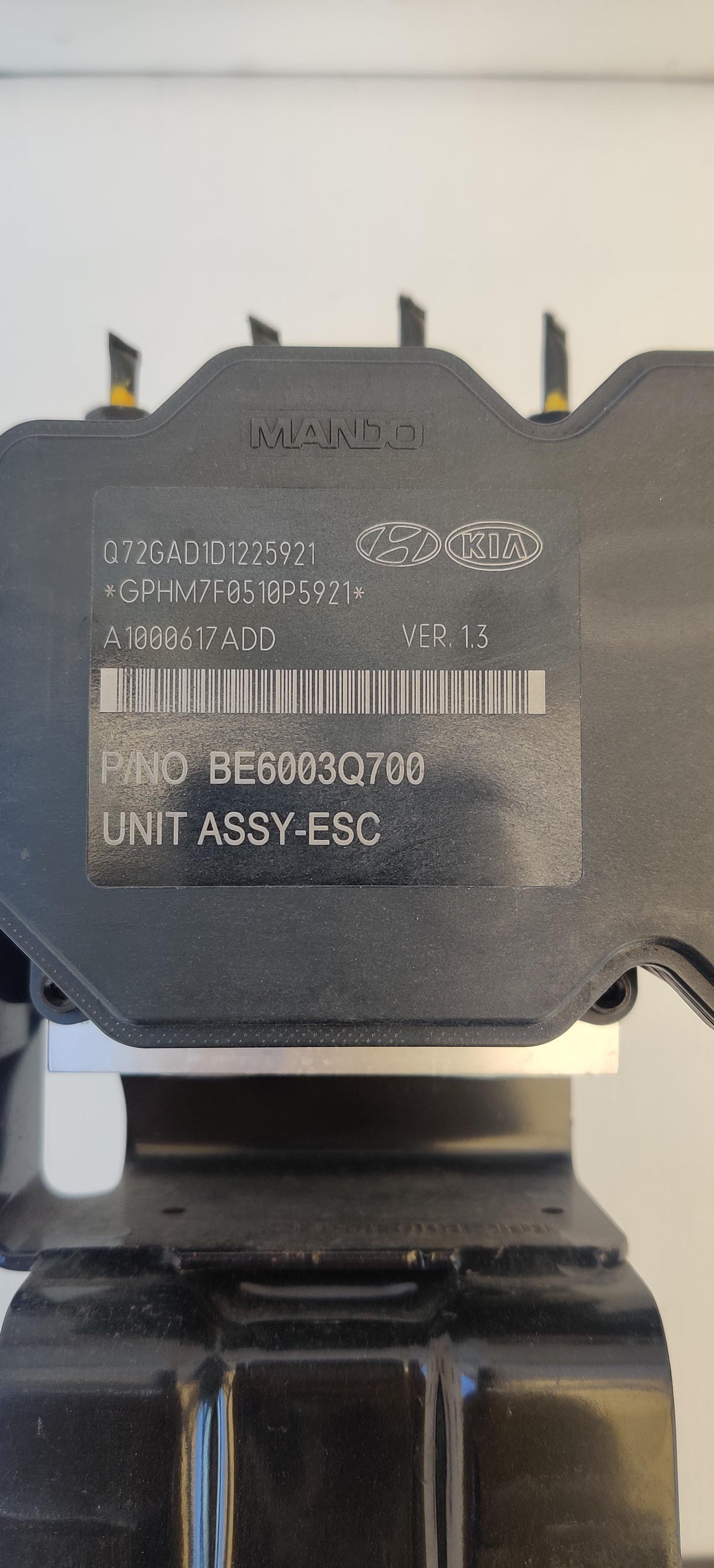 2017 Hyundai Accent RB - ABS Pump/Modulator PN: BE6003Q700