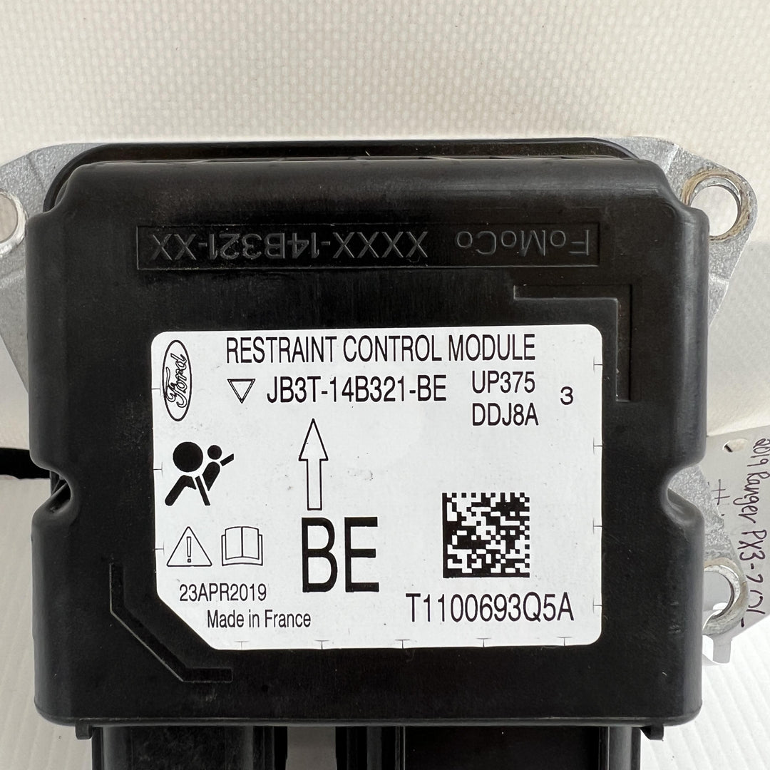 2019 Ford Ranger PX3 - Airbag Module PN: JB3T14B321BE