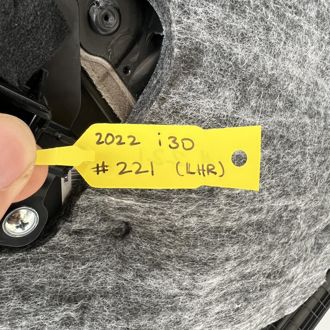 2017 -
  2025
  Hyundai
  i30
  Elite
  Left Rear Door Trim
  83370G3000