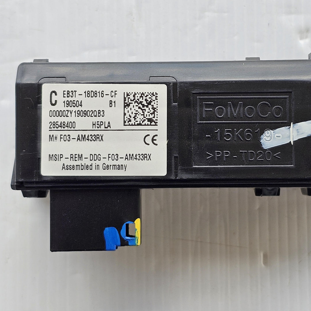 2015 -
  2022
  Ford
  Ranger
  XLS
  Central Locking Module
  EB3T18D816CF
