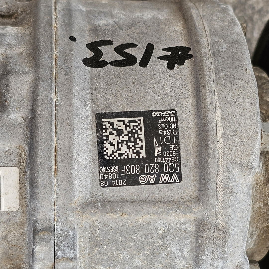 2014 Audi A3 - A/C Compressor PN: 5Q0820803F