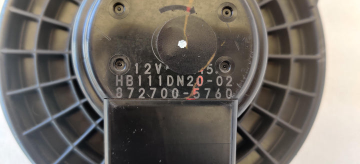 2010 Mazda Mazda2 - Blower Motor PN: 8727005760