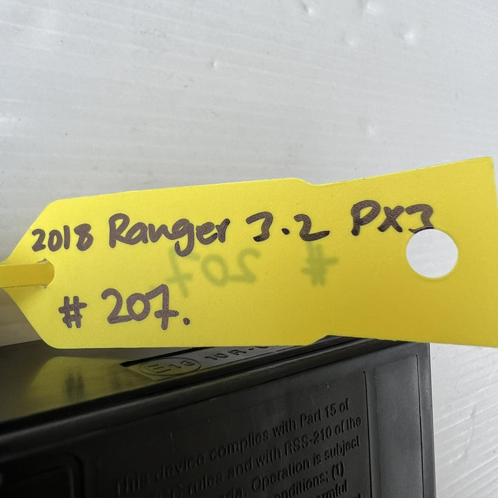 2011 -
  2022
  Ford
  Ranger
  Wildtrak
  Central Locking Module
  EB3T18D816CF