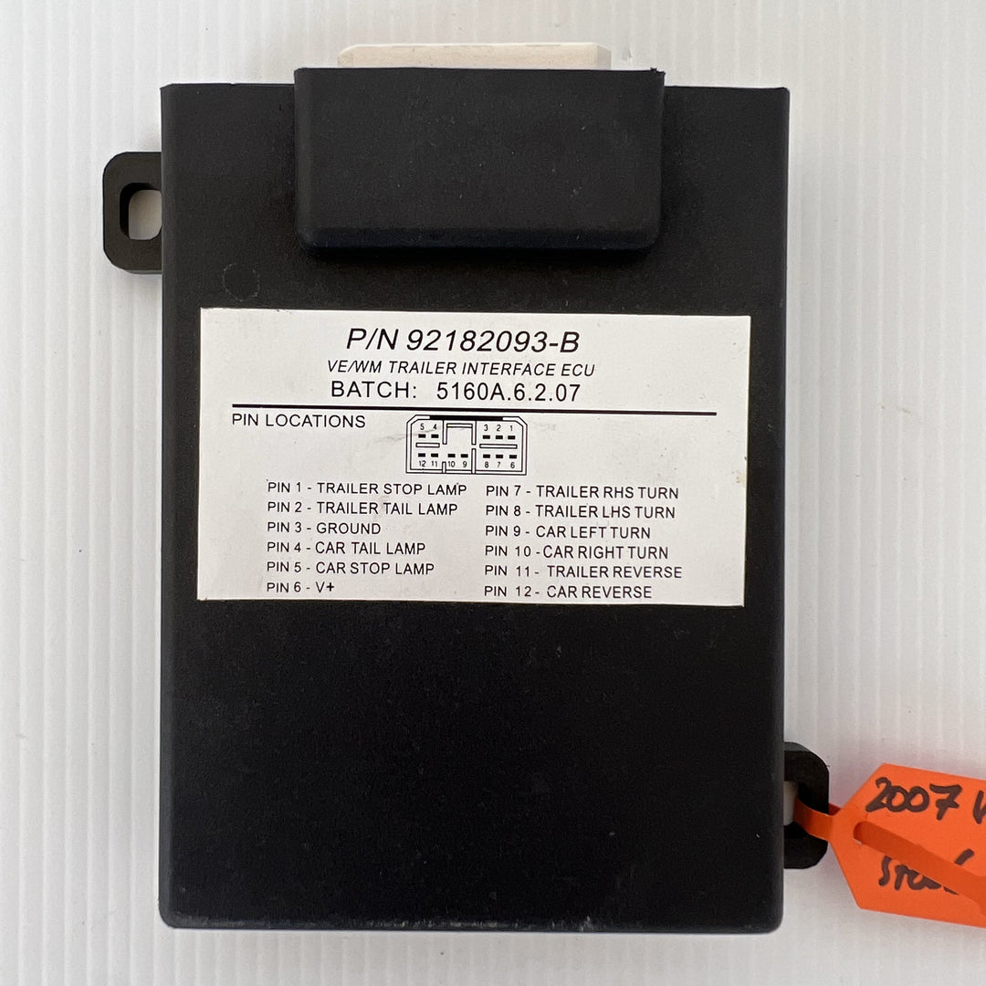 2007, Holden, Commodore, VE, Trailer Interface ECU