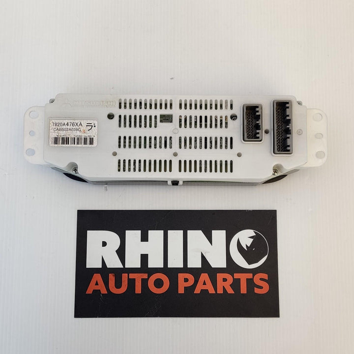 2014 Mitsubishi Outlander III ZK - Heater/AC Controls PN: 7820A476XA