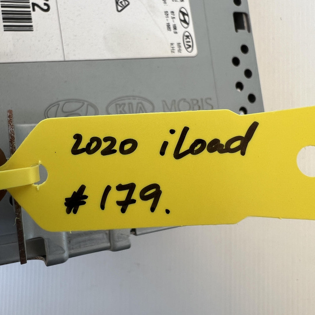 2020 Hyundai iLoad TQ - Dash Display Unit PN: 961604H1004X