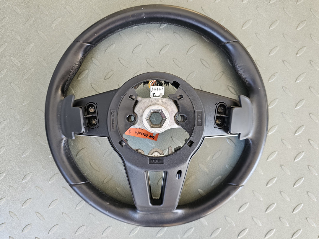 2019, Mazda, 3, Steering Wheel