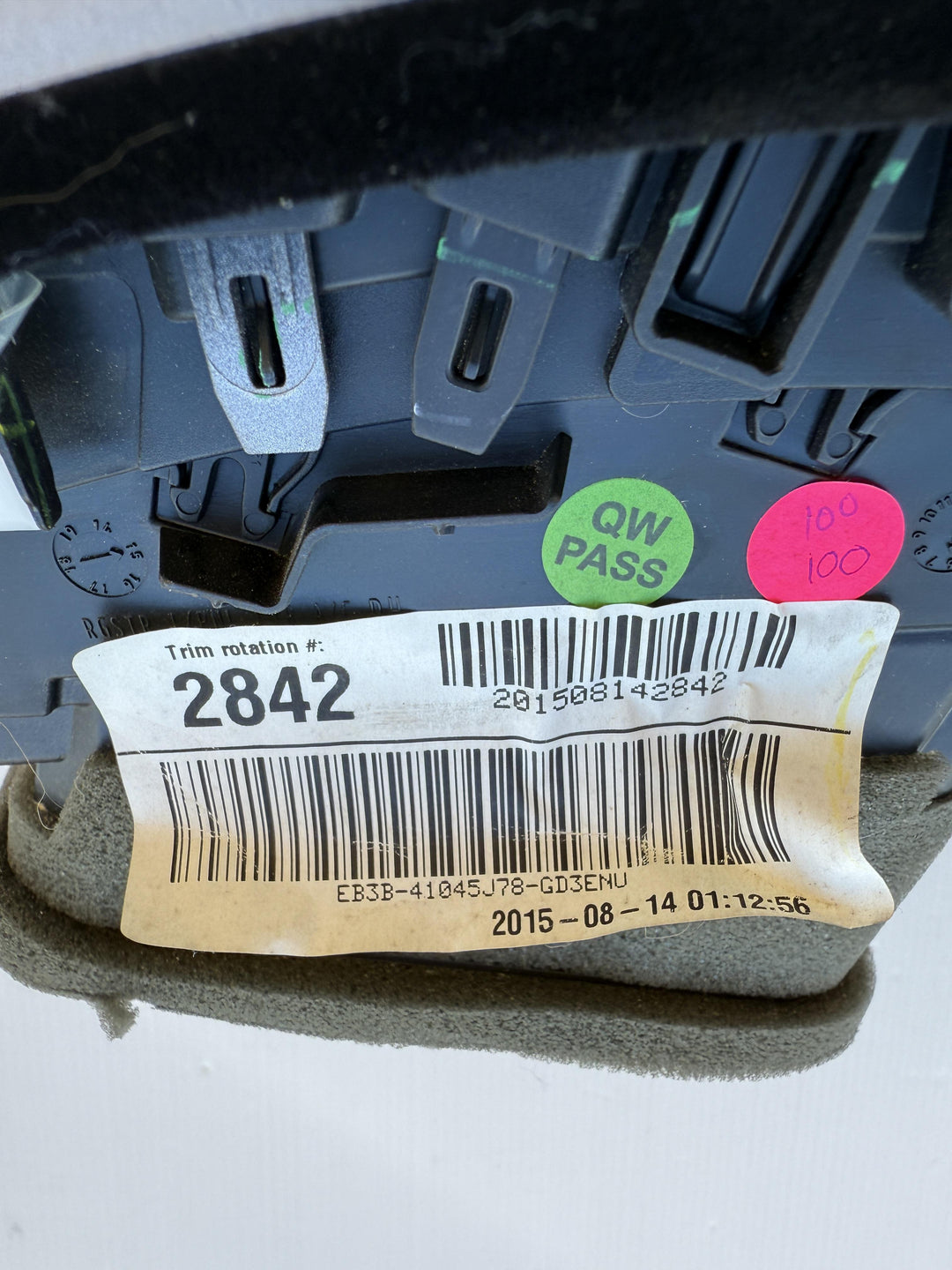 2011-2022 Ford Ranger PXII - Air Vent PN: EB3B41044K72ABW
EB3B41045GD3ENU