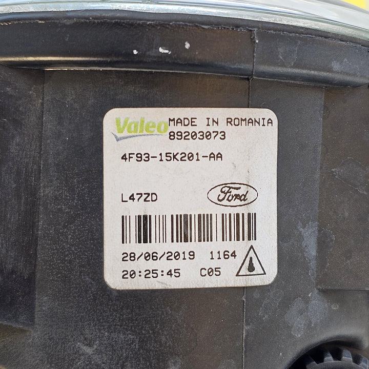 2018 -
  2022
  Ford
  Ranger
  XLS
  Right Fog Light
  4F9315K201AA