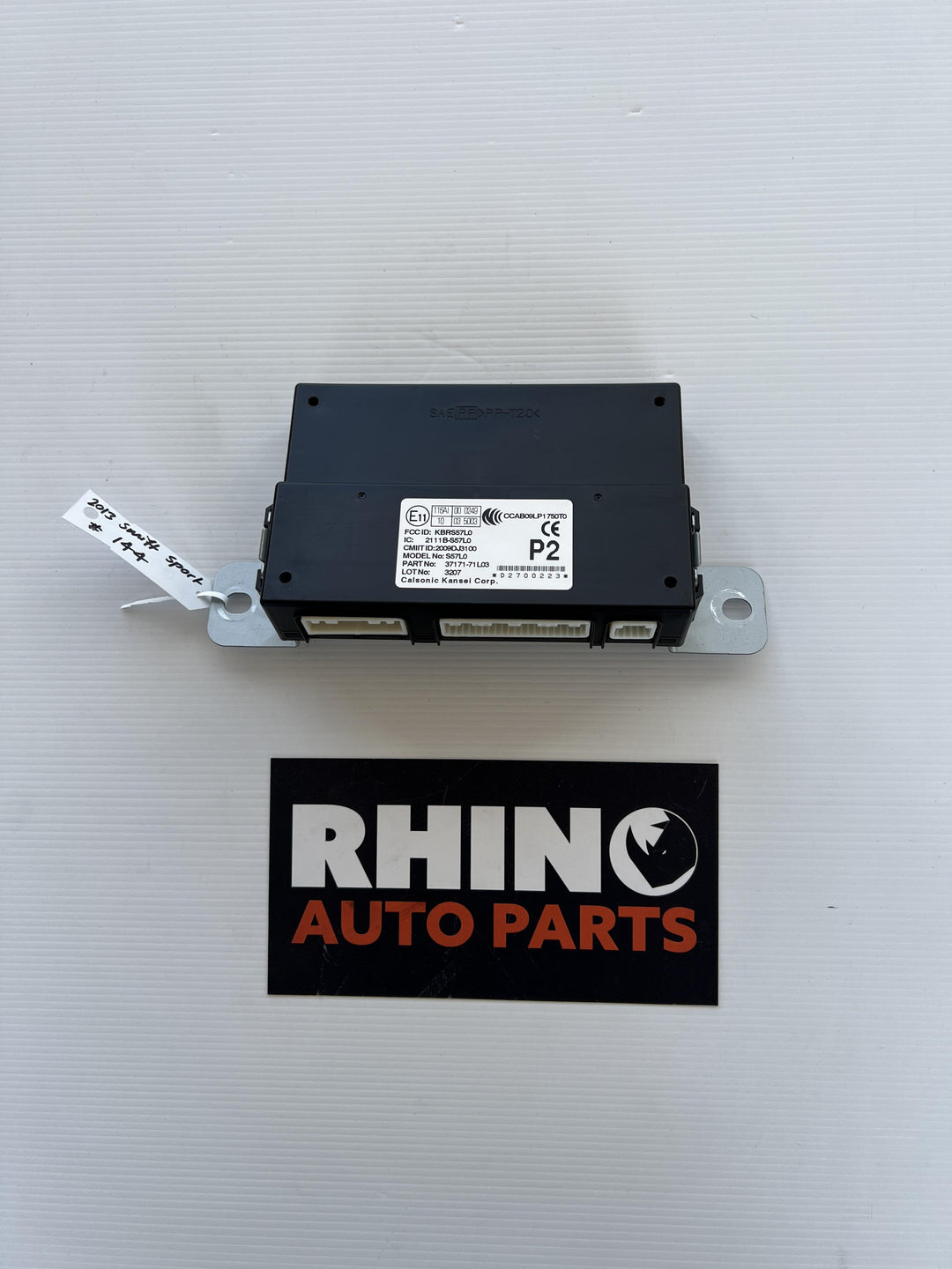 2013 Suzuki Swift IV FZ - ECU PN: 3717171L03
