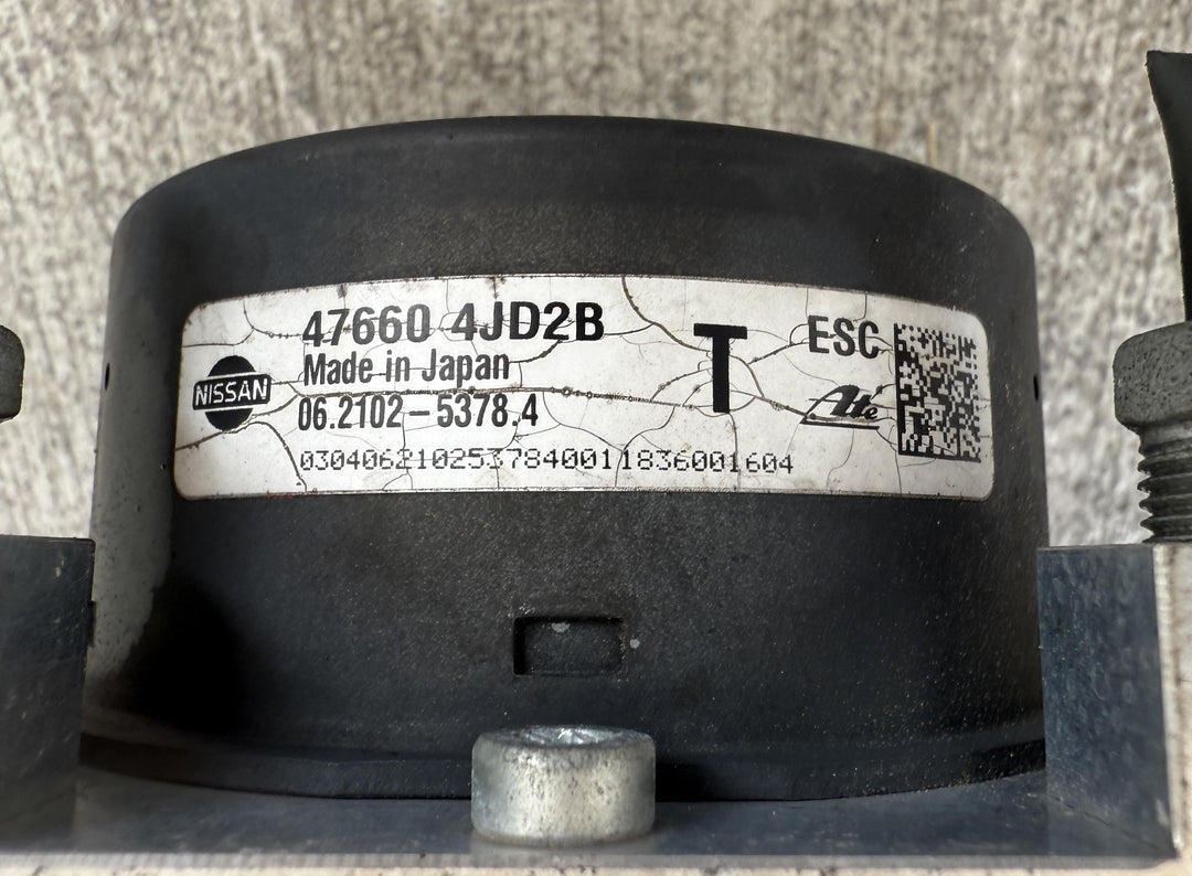 2015 -
  2021
  Nissan
  Navara
  ST
  ABS Pump/Modulator
  476604JD2B
