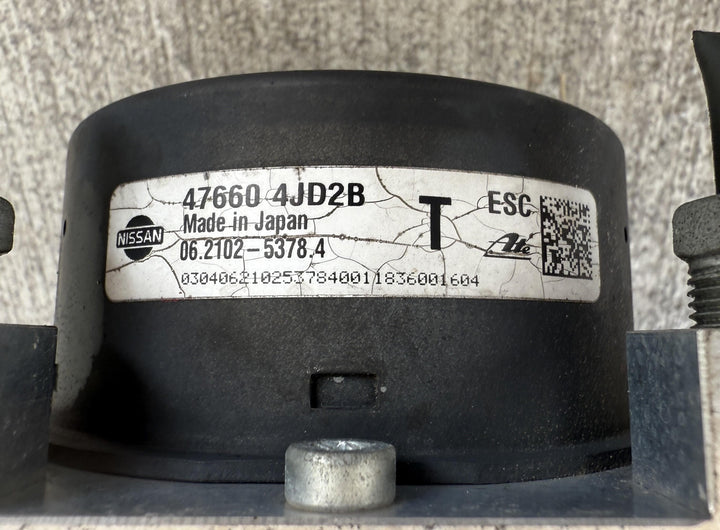2015 -
  2021
  Nissan
  Navara
  ST
  ABS Pump/Modulator
  476604JD2B