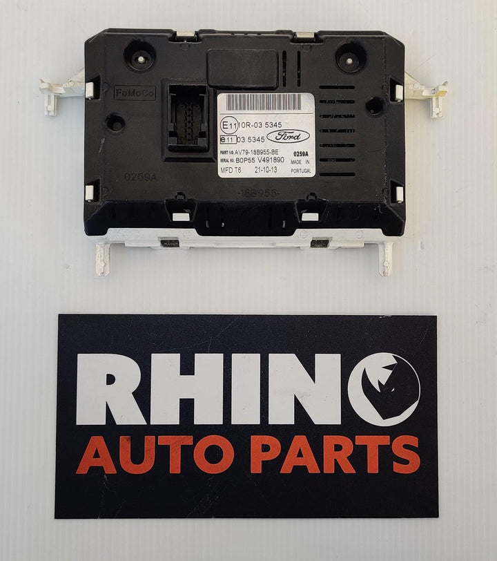 2014 Mazda BT-50 - Dash Display Unit PN: AV7918B955BE