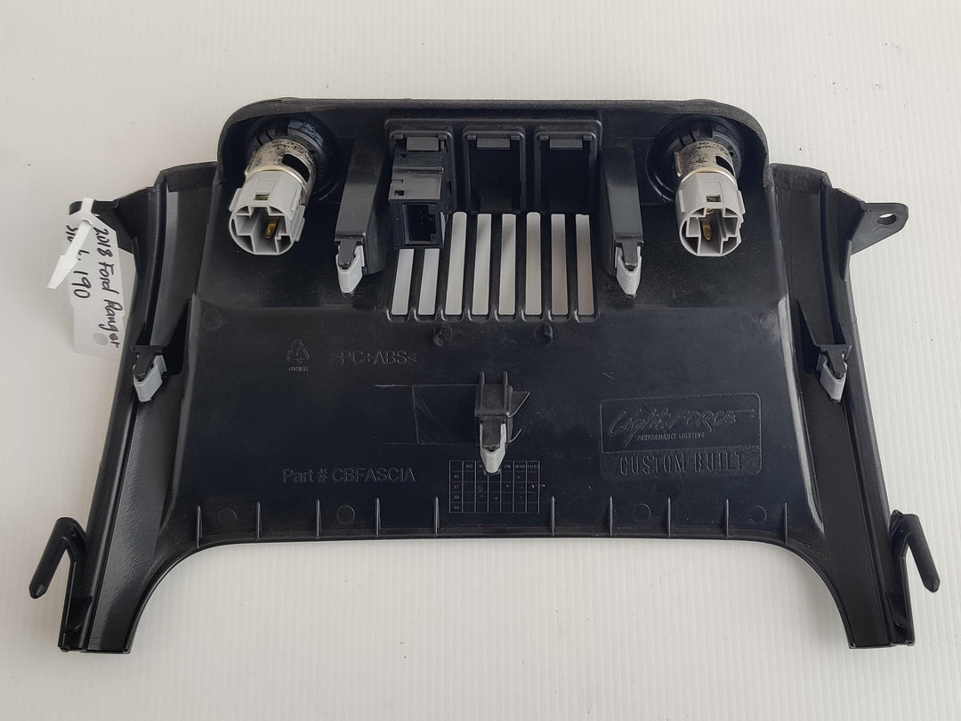 2015 -
  2022
  Ford
  Ranger
  XLT
  Dash Fascia
  CBFASCIA