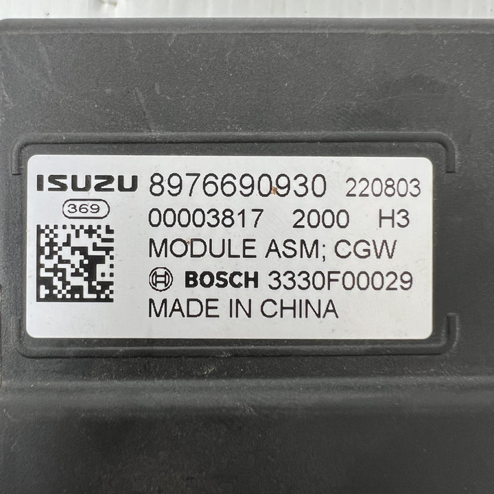2022 Mazda BT-50 TF - Electronic Module PN: 8976690930