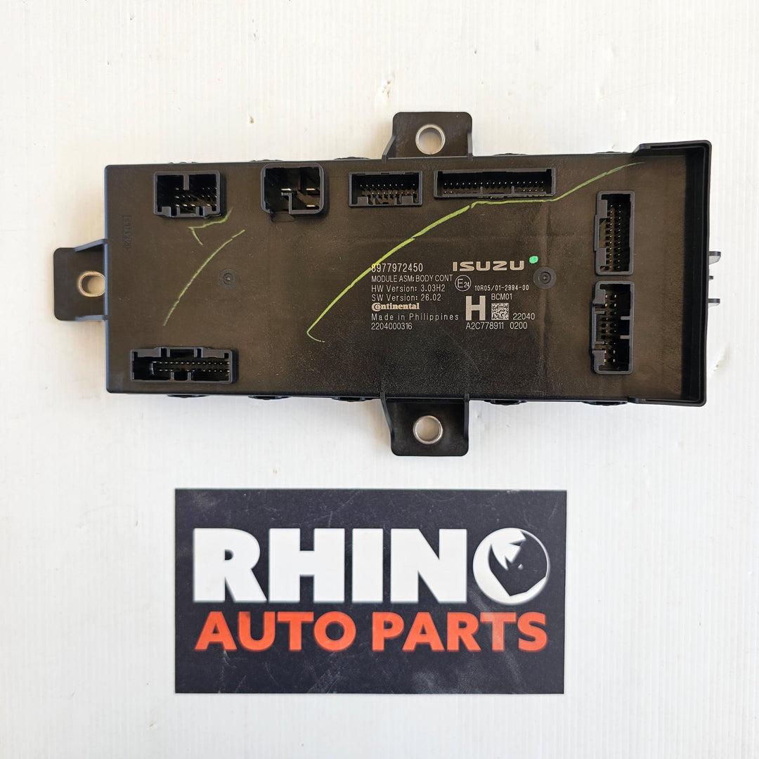 2022 Isuzu MU-X - Body Control Module PN: 8977972450