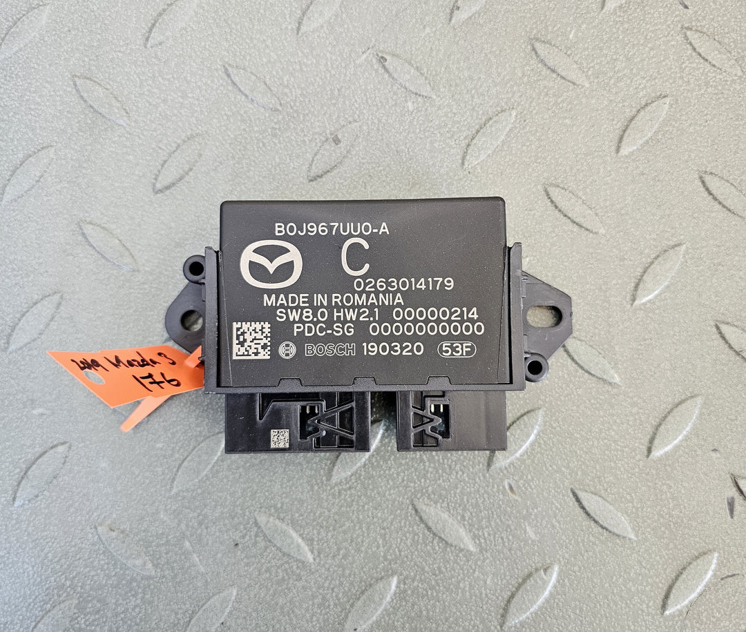 2019, Mazda, 3, Parking Assistant Module