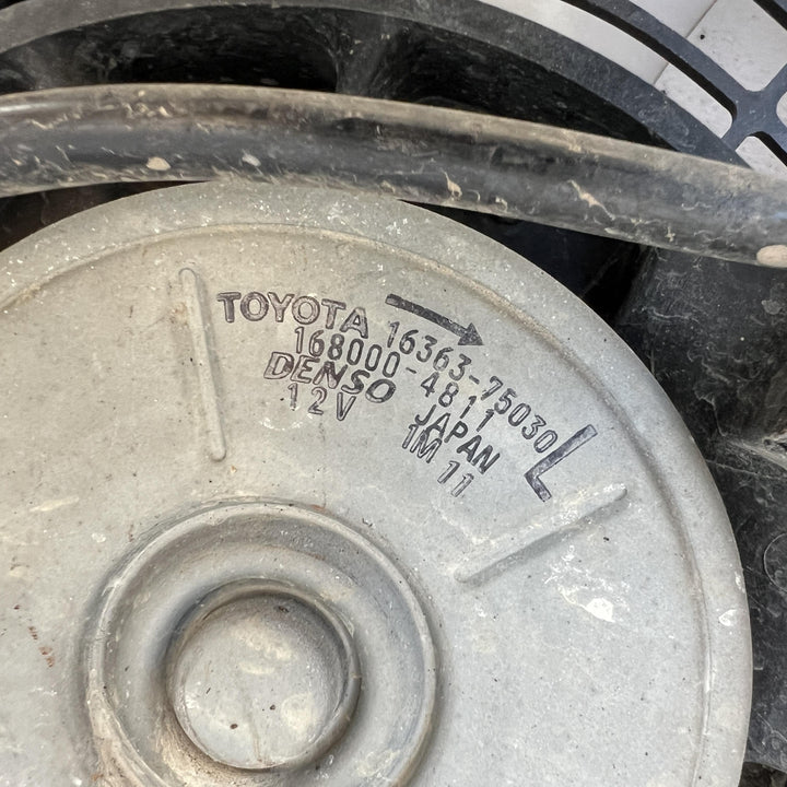 2010 Toyota Hiace - Radiator Fan PN: 1636375030
