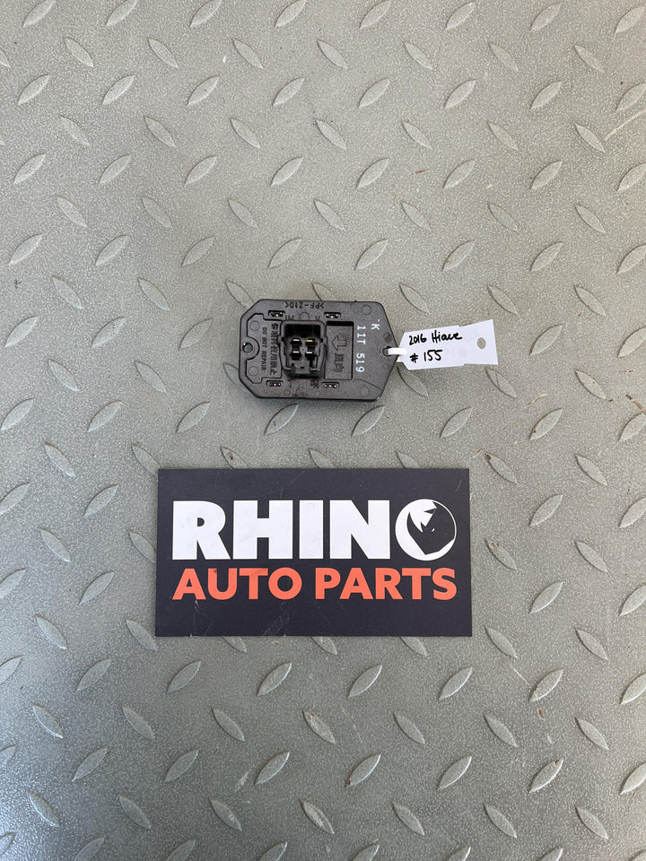 2016 Toyota Hiace V H200 - Fan Speed Resistor