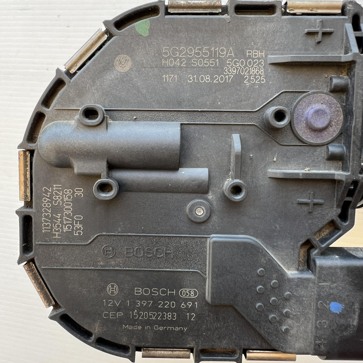 2018 Volkswagen Golf - Wiper Motor PN: 5G2955119A