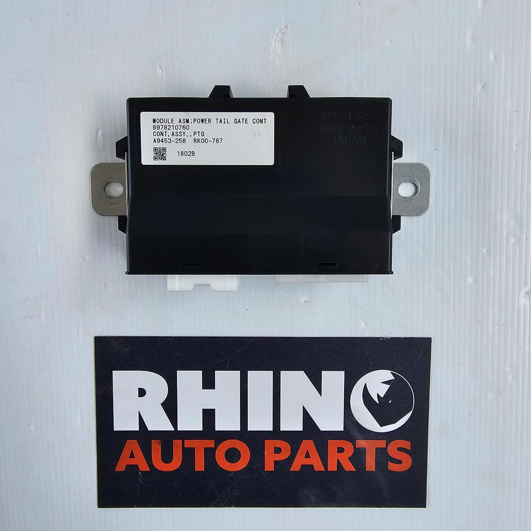 2022 Isuzu MU-X - Tailgate Module PN: 8978210760