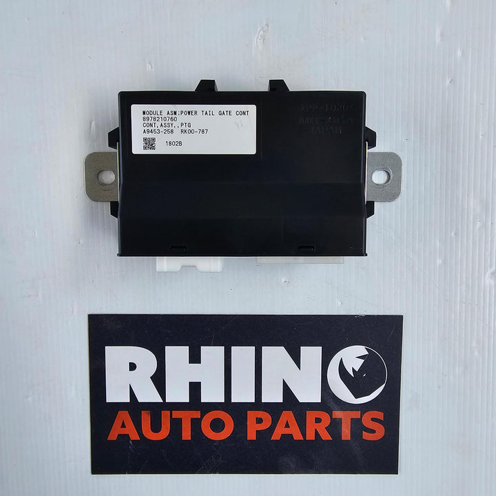 2022 Isuzu MU-X - Tailgate Module PN: 8978210760