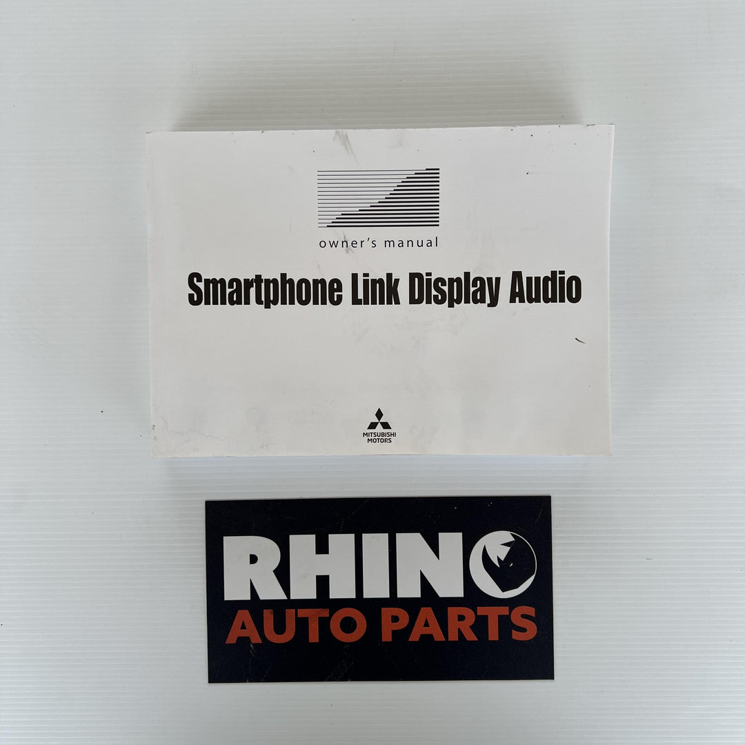 2019 Mitsubishi ASX - Owners Handbook