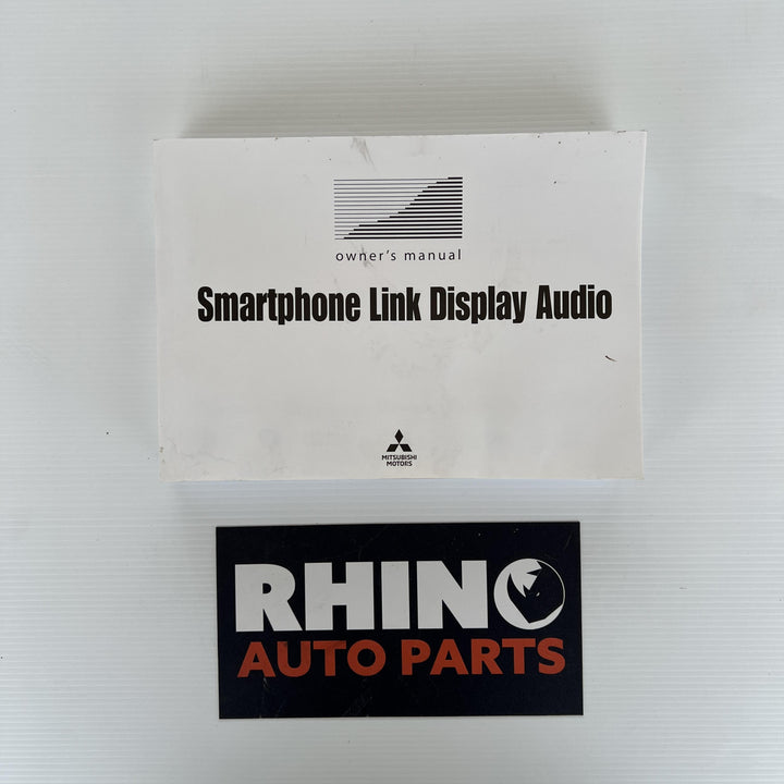 2019 Mitsubishi ASX - Owners Handbook