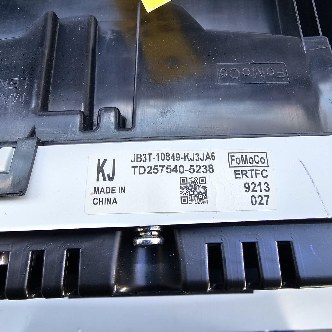 2015 -
  2022
  Ford
  Ranger
  XLS
  Instrument Cluster
  JB3T10849KJ3JA6