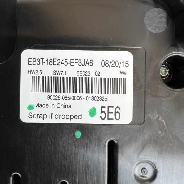 2015 -
  2018
  Ford
  Ranger
  Wildtrak
  Heater/AC Controls
  EB3T18E245EF3JA6