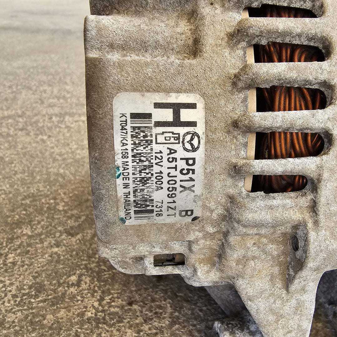 2017 Mazda Mazda2 DJ - Alternator PN: A5TJ0591ZT