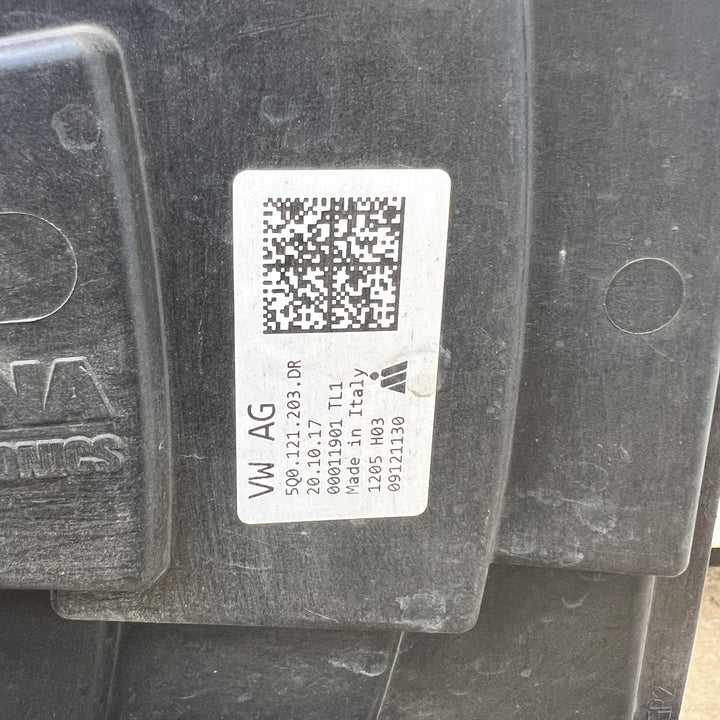 2018 Volkswagen Golf - Radiator Fan PN: 5Q0121203DR