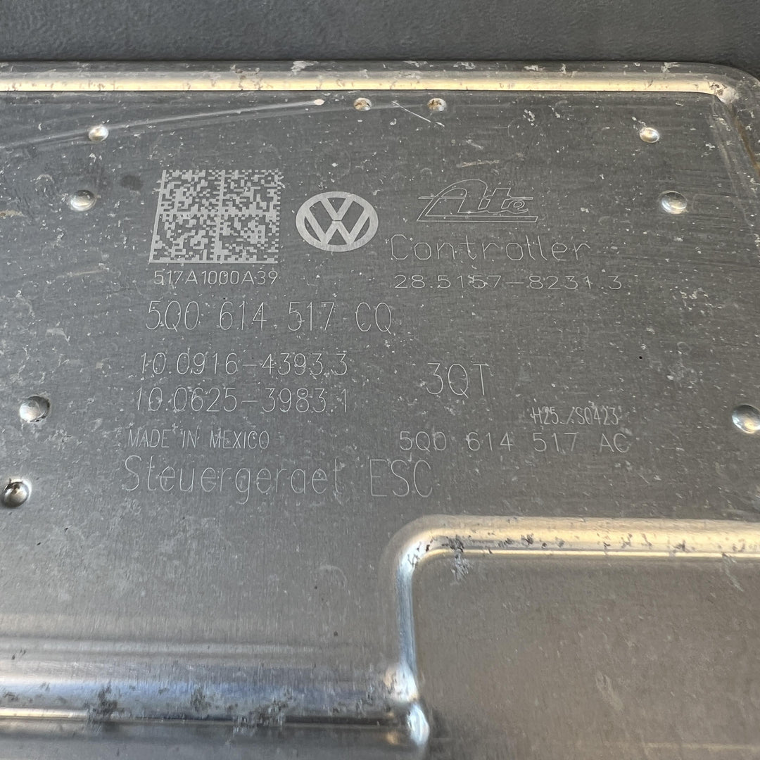 2018 Volkswagen Golf - ABS Pump/Modulator PN: 5Q0614517CQ