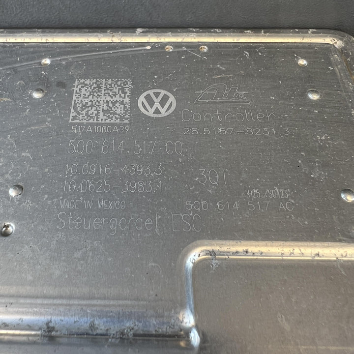 2018 Volkswagen Golf - ABS Pump/Modulator PN: 5Q0614517CQ