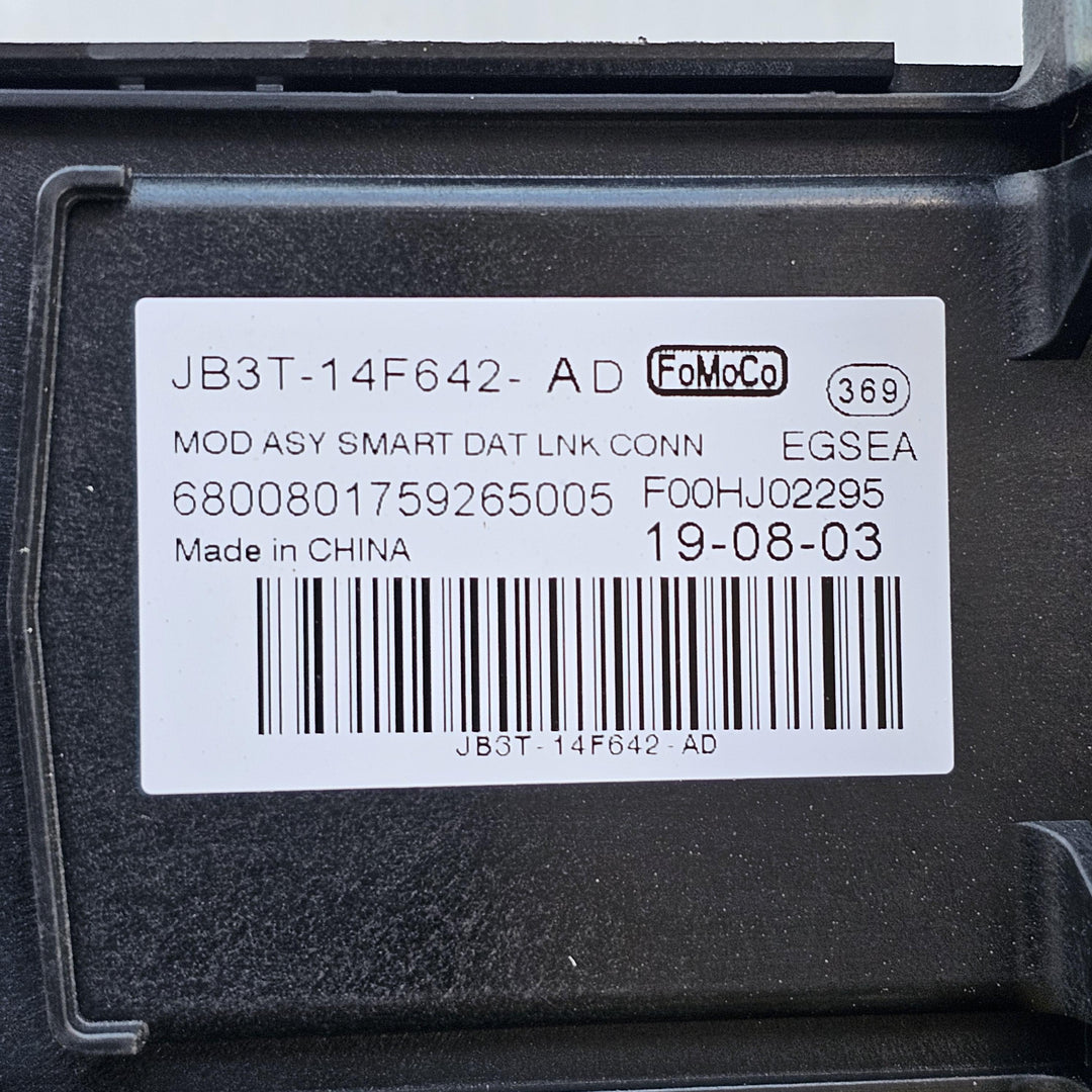 2011 -
  2022
  Ford
  Ranger
  XLS
  Smart Data Link Module
  JB3T14F642AD