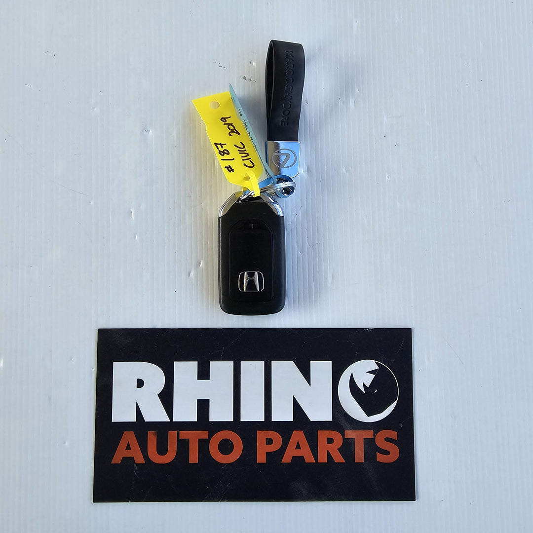 2016 -
  2021
  Honda
  Civic
  VTiLX
  Key
