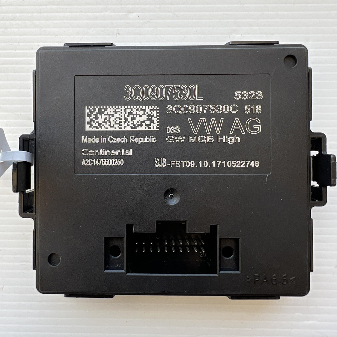 2018 Volkswagen Golf - Central Gateway Module PN: 3Q0907530L