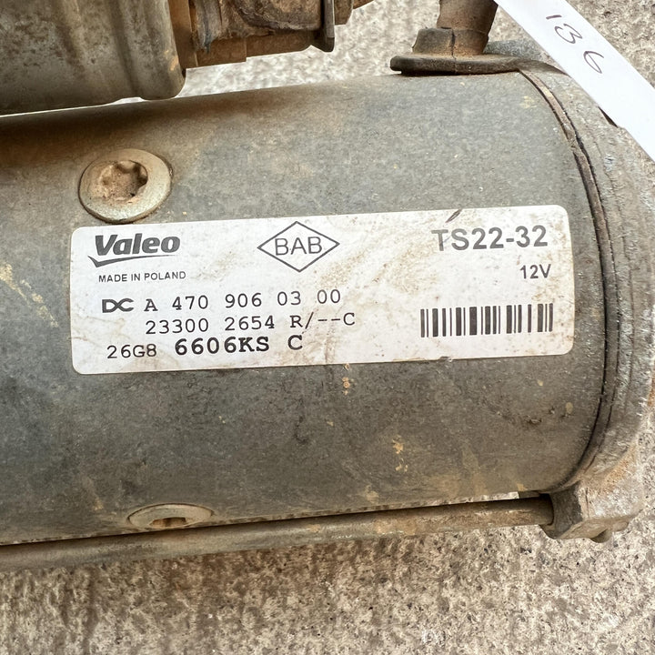 2018 Nissan Navara D23 - Starter Motor PN: 233002654